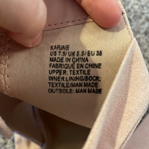 JustFab Karine Peep-Toe Bootie - Picture 6 of 7